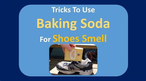 bad smelly shoes baking soda.